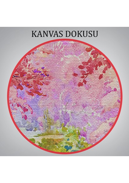 Sakura Ağacının Altındaki Sevgililer Kanvas TABLO-5082 indirimleri