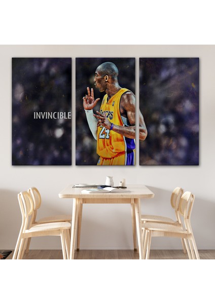 Kobe Bryant Invincible Black Mamba Kanvas TABLO-5086 modelleri