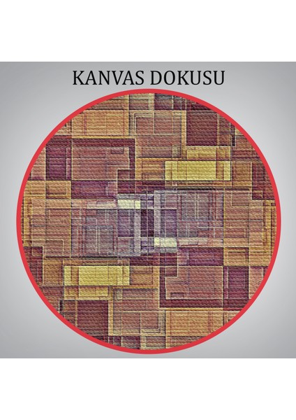 Soyut Yağlıboya Görünüm Dekoratif Kanvas TABLO-3446 indirimleri