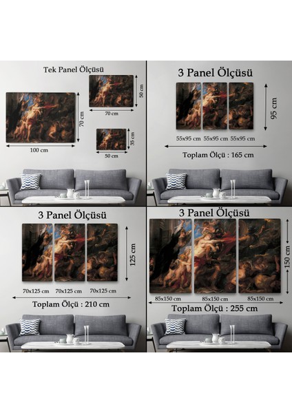 Peter Paul Rubens’in Savaşın Sonuçları TABLOSU-6655