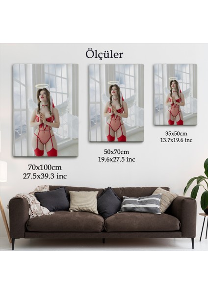Melek Kız Kanvas TABLO-5266 fırsatları