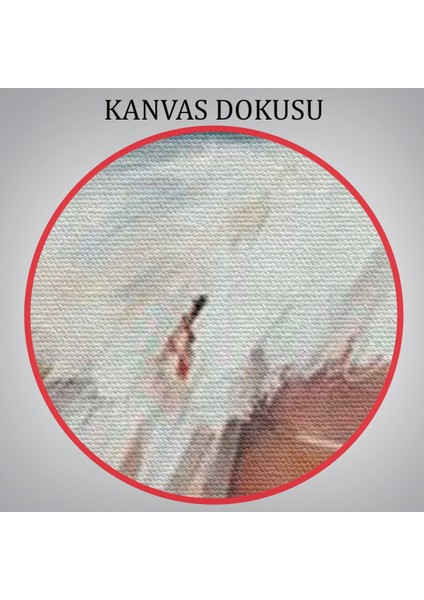 Beyaz Elbiseli Bale Yapan Güzel Kız Duvar TABLOSU-6077