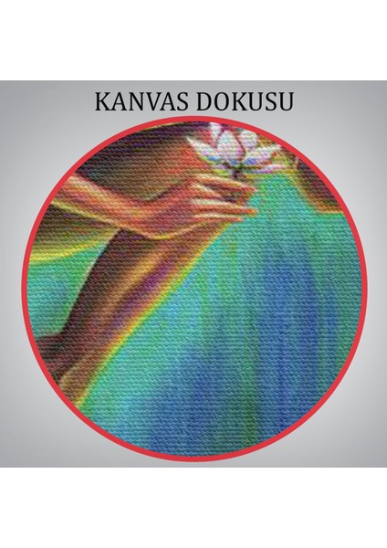 Su Altındaki Kadın Dekoratif Duvar TABLOSU-6653 indirimleri