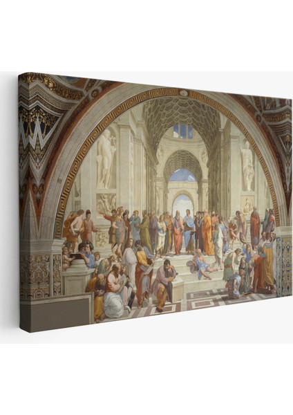 Atina Okulu Tablosu - Raffaello SANZIO-6642