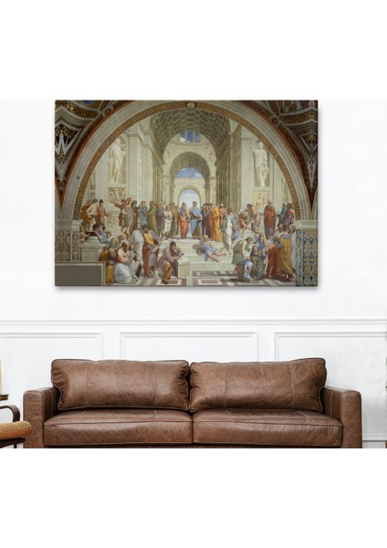Atina Okulu Tablosu - Raffaello SANZIO-6642 fiyatları