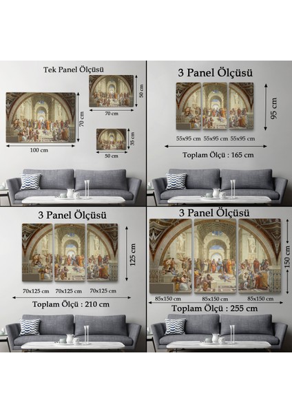 Atina Okulu Tablosu - Raffaello SANZIO-6642 fırsatları