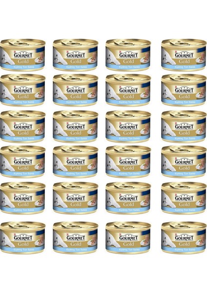 Gold Ton Balıklı Kıyılmış 24 x 85 Gr.
