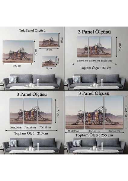 Ejderhanın Kaşındaki Savaşçı Kanvas TABLO-5084 fırsatları