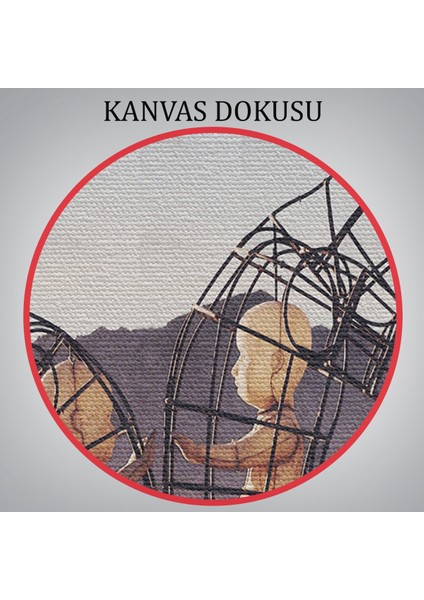 Ejderhanın Kaşındaki Savaşçı Kanvas TABLO-5084 indirimleri