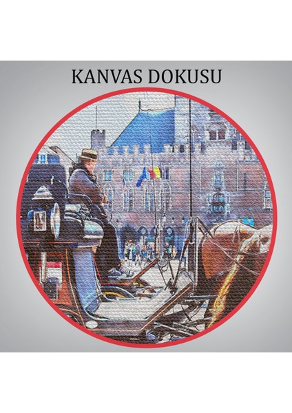 Brugge Tarihi Kasabası Belçika Dekoratif Kanvas TABLO-3512 indirimleri