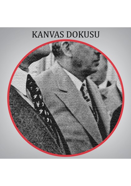 Atatürke Bakan Şükrü Kaya Dekoratif Duvar TABLOSU-6637