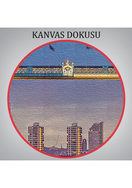Londra Köprüsü Gece Manzara TABLOSU-6638 indirimleri