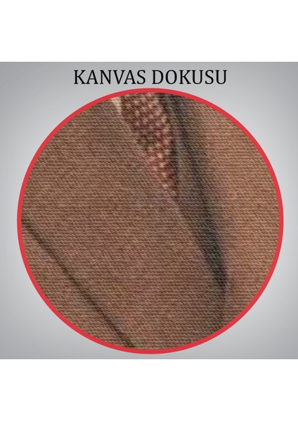 Atatürk Portre Tablosu Mustafa Kemal Atatürk Dikdörtgen Dekoratif Kanvas TABLO-FN-137