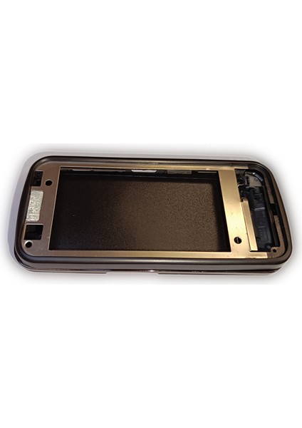 OEM Nokia C6-00 Kasa Kapak Tuş Takımı C6-00 Uyumlu Siyah Renk Orta Kasa Ön Kapak Arka Kapak Tuş Takımı