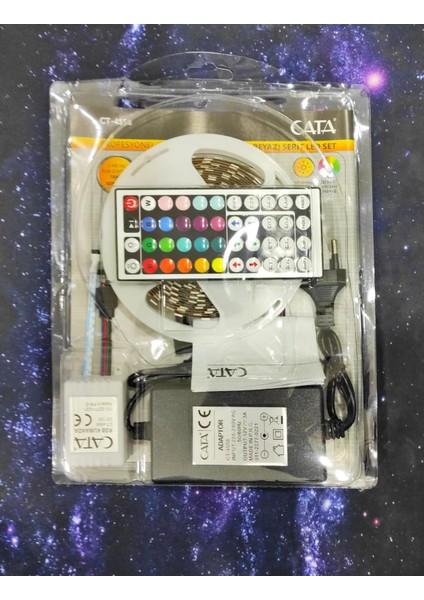CT-4556 Rgb 5 mt Kumandalı Şerit LED Seti