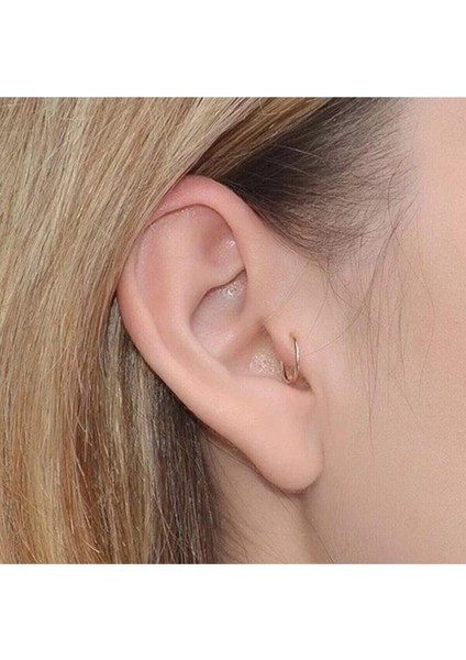 Gold Ince Halka Piercing - 8 mm