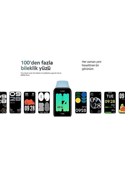 Redmi Smart Band 2 Orijinal Nabız Ölçer Su Geçirmez Android Ios iPhone Uyumlu Akıllı Saat Bileklik modelleri
