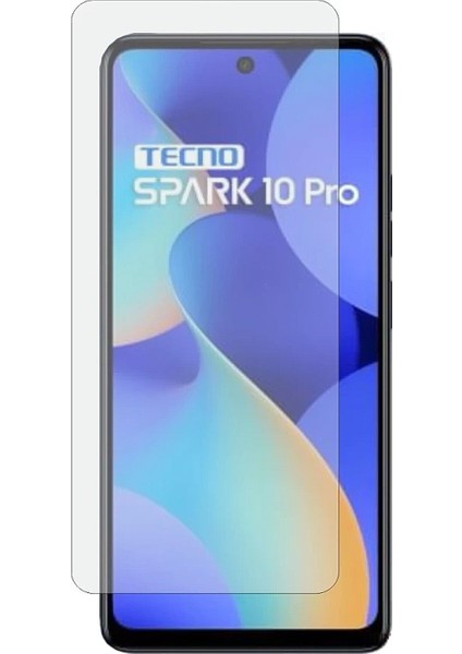 Tecno Spark 10 Pro Tempered Glass Cam Ekran Koruyucu - AL3269