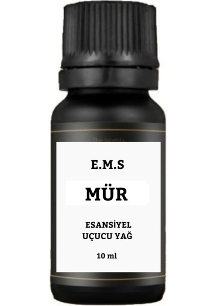 Mür Saf Esansiyel Uçucu Yağ Buhurdanlık Yağı Difüzör Esansı Aromaterapi Yağı 10 ml