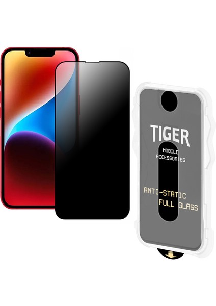 iPhone 14 Plus Kolay Uygulama Aparatlı 5d Magic Box Hayalet Privacy Cam Ekran Koruyucu