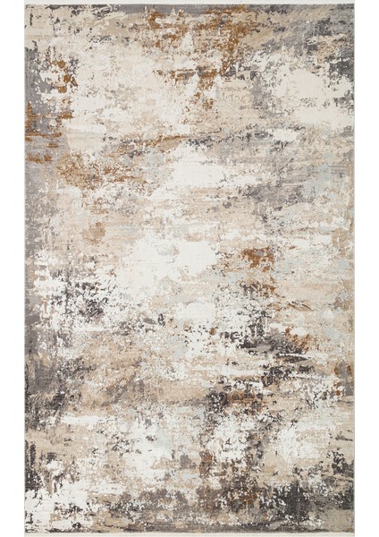 Palmıra Plm 07 Cream Gold Yumuşak Dokulu Yüksek Kaliteli Sık Dokuma Modern Makine Dokuması Halı