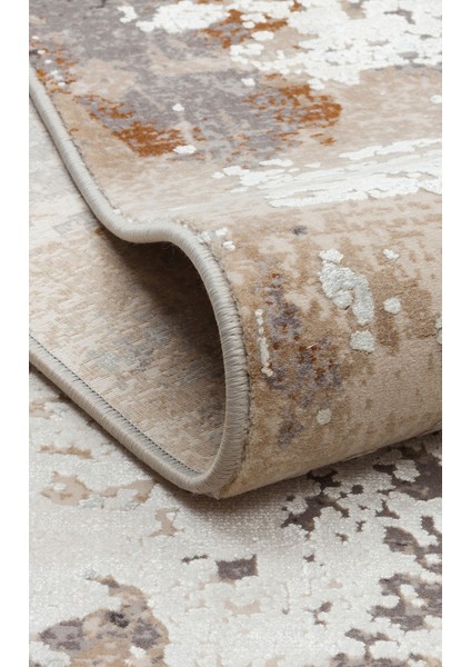 Palmıra Plm 07 Cream Gold Yumuşak Dokulu Yüksek Kaliteli Sık Dokuma Modern Makine Dokuması Halı indirimleri