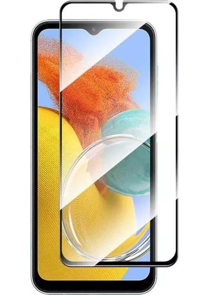 Oukitel C32 Tam Kaplayan Çerçeveli Tempered Ekran Koruyucu - Siyah AL3276