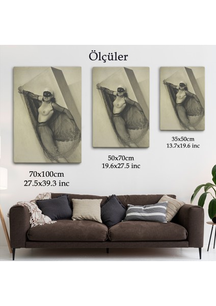 Büyücüde Tanrıça, Rahibe, Cadı ve Votaress Arketipleri (1926) Kanvas TABLO-5276