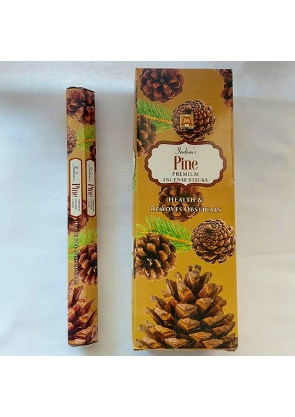 Pine Kokulu 20 Adet Çubuk Tütsü - Tütsü - Çam Tütsü - Aromalı Tütsü - Tütsü Çubuğu