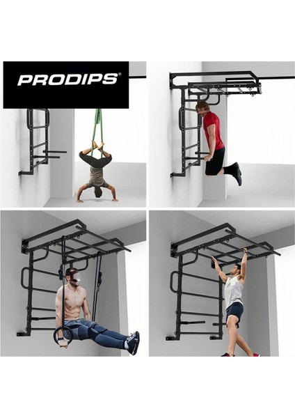 Fitness Crossfit Pilates Duvara Monte Fonksiyonel Rack