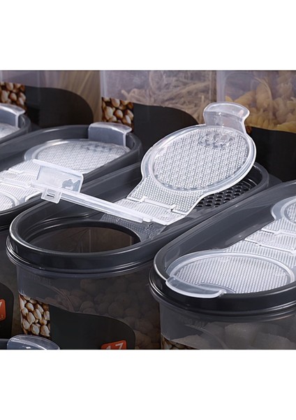 Sızdırmaz Kapaklı Erzak Saklama Kabı Seti 5 x (1200 ml + 1700 ml + 2400 ml)