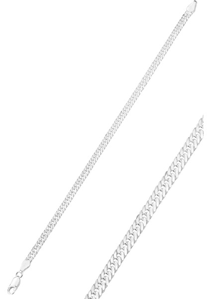 Gümüş Sık Gurmet Erkek Bileklik SGTL12269RODAJ