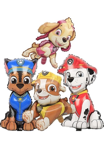 Paw Patrol Skye. Rubble. Chase. Marshall Balon