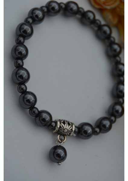 Jewellery Hematit Doğal Taşlı Bileklik fırsatları