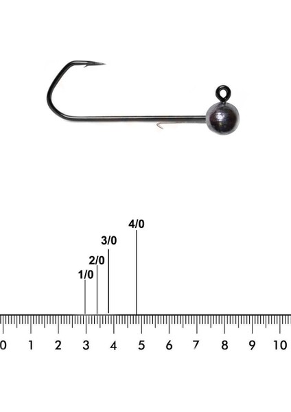 Salt Water Jighead 2/0 Iğne 3 Adet