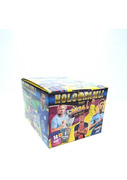 Sepeti Yeni Sezon Süper Şut Hologramlı Seri 2024 Futbol Kartı 360 Kart fiyatları