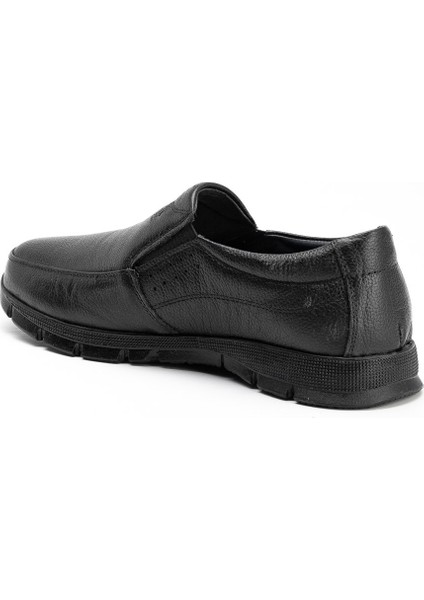 COMF01 Erkek Deri Topuk Jelli Yumuşak Ortopedik Günlük Baba Ayakkabısı indirimleri