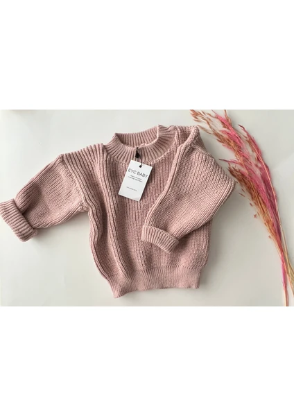 Eyc Baby Oversize Bebek/ Çocuk Triko Kazak Unısex