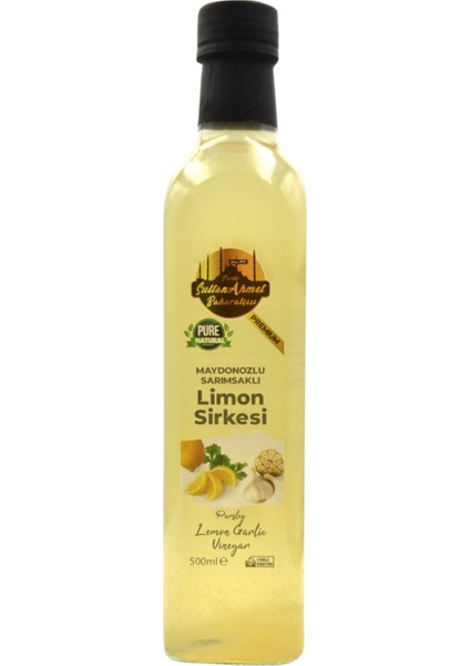 Maydanozlu Sarımsaklı Limon Sirkesi 500ML (Özel Üretim)