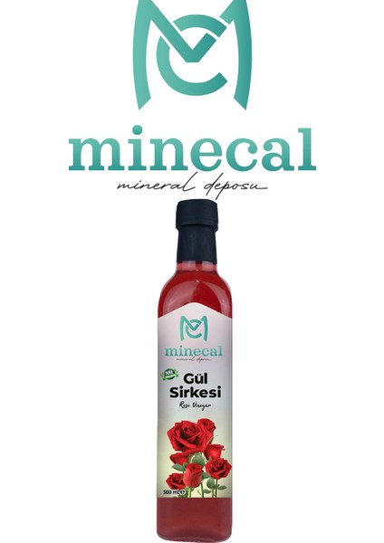 Gül Sirkesi 500ML (%100 Katkısız Doğal)