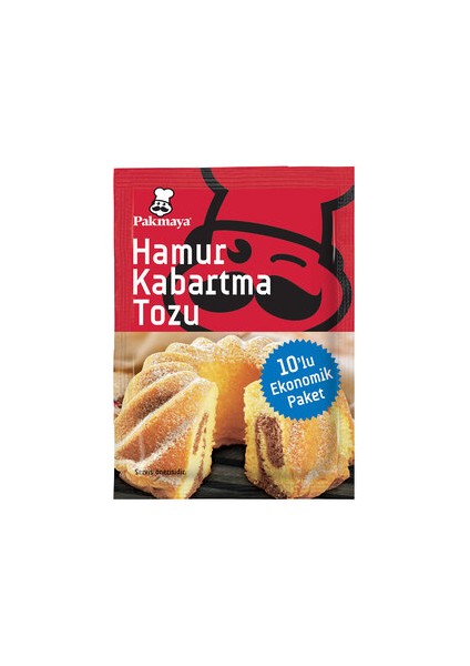 10'lu Hamur Kabartma Tozu 100 gr  (  12  Adet  )