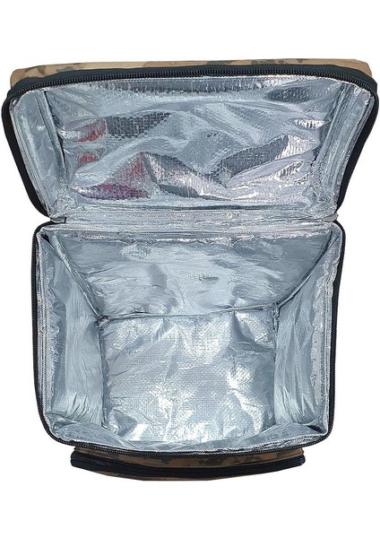 Gbmotion Kamuflaj Kamp Termal Çanta 28 Litre Termos Sırt Çantası