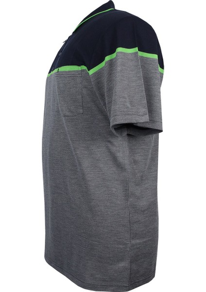 Büyük Beden Erkek Tişört Pike Polo Yaka Cepli fiyatları