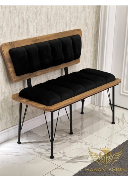 Metal Ayaklı Metal Alt Kasalı New Atlantik Wood 2023 Sırtlı Bench Bank indirimleri