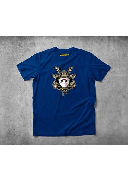 Samurai Jason Pamuklu Penye T-Shirt