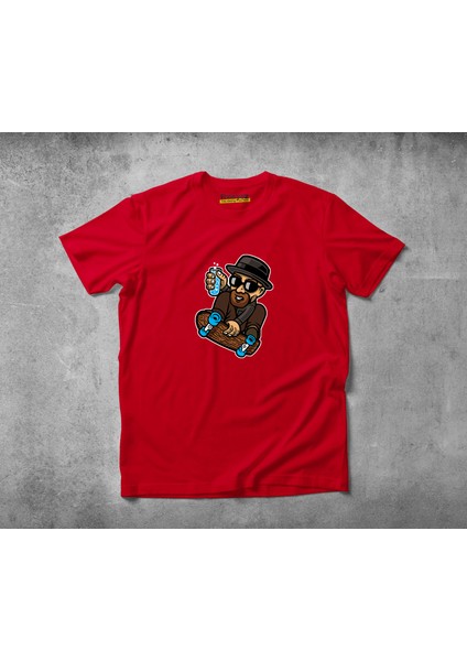 Chemical Board Pamuklu Penye T-Shirt