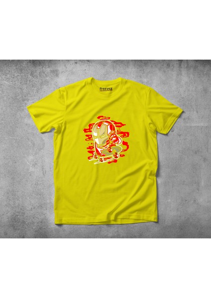 Iron Skate Pamuklu Penye T-Shirt