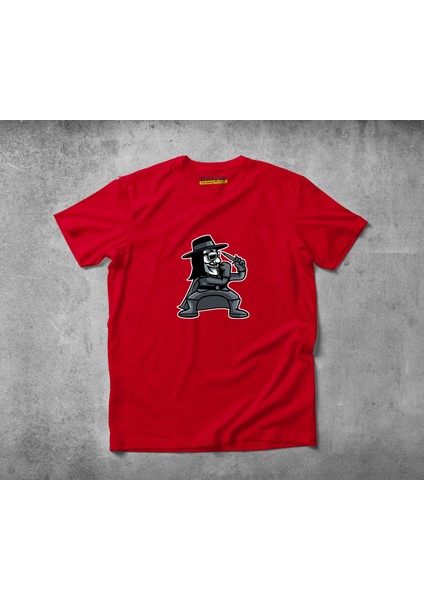Fighting Vendetta Pamuklu Penye T-Shirt