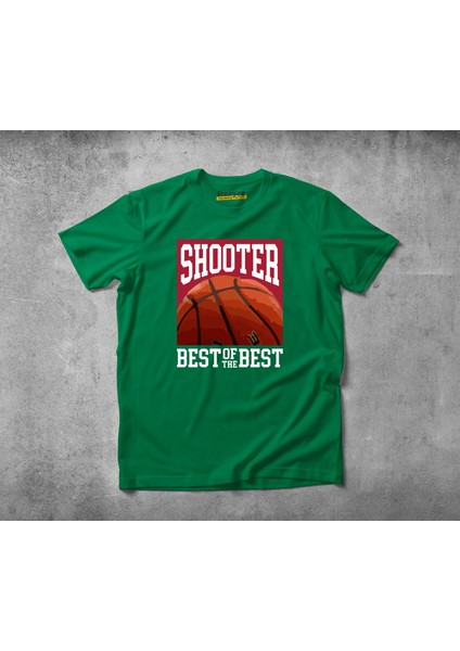 Shooter Pamuklu Penye T-Shirt