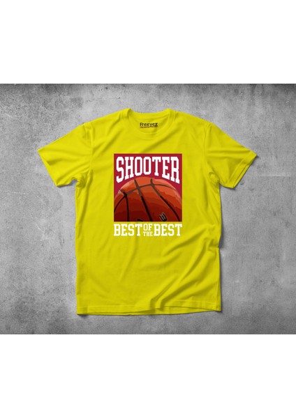 Shooter Pamuklu Penye T-Shirt